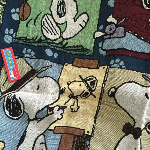 SNOOPY PEANUTS BIG BLANCKET - Picture 4 of 4